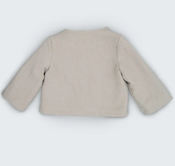 Cache-cœur en tissu 100% coton avec doublure en coton organique – Image 2
