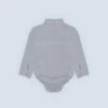 Chemise pour garçon en petits carreaux bleu – Image 3