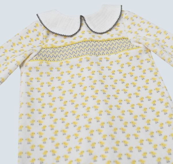 Pack dort bien jaune grenouillère, moufles & Bonnet – Image 2