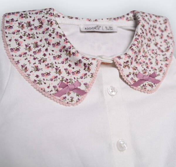 Chemise bébé fille avec col large – Image 2