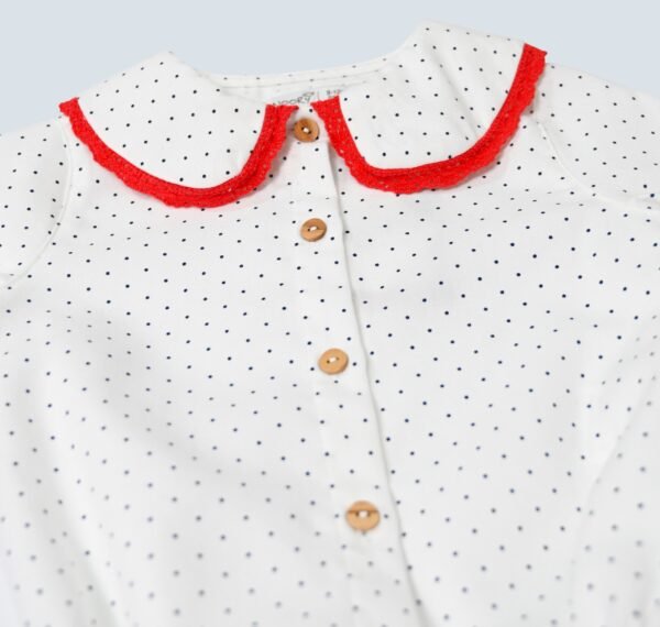 Chemise layette pour bébé fille – Image 2