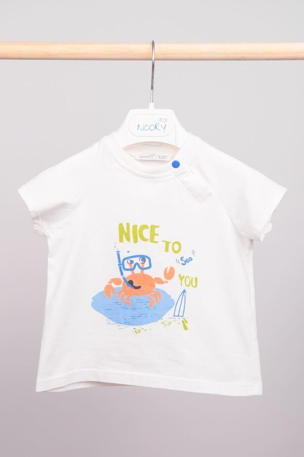 Ensemble T-shirt et short bébé garçon 100% coton – Image 4