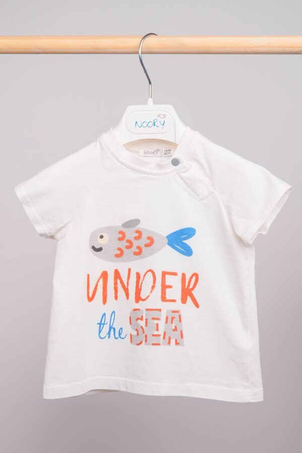Ensemble T-shirt et short vichy pour bébé garçon 100% coton – Image 3
