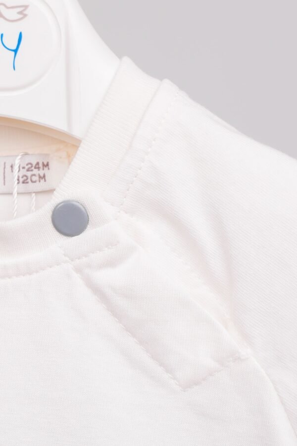Ensemble T-shirt et short vichy pour bébé garçon 100% coton – Image 4