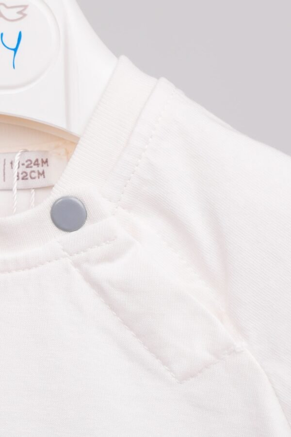 Ensemble T-shirt et short vichy pour bébé garçon 100% coton – Image 4