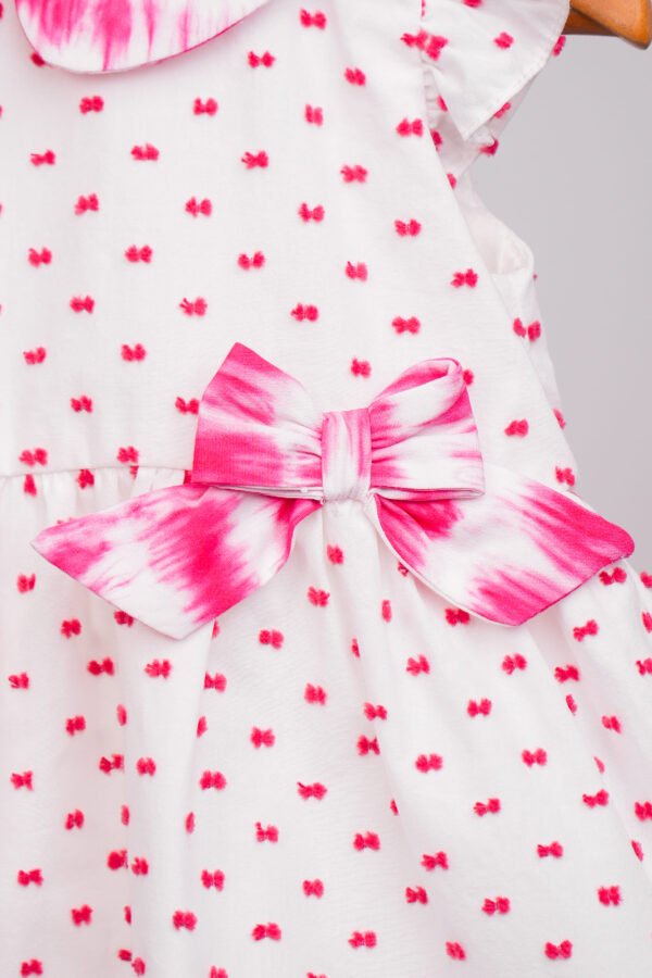 Robe bébé fille avec col claudine – Image 4