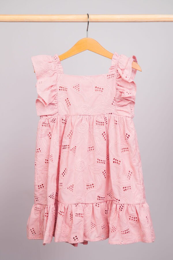 Robe broderie anglaise pour fille