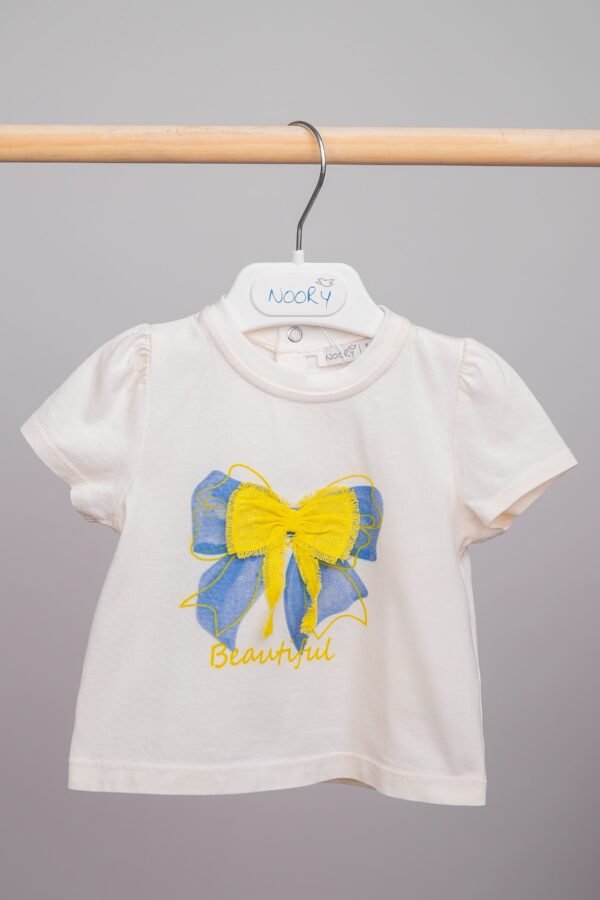 T-shirt pour bébé fille en 100 % coton