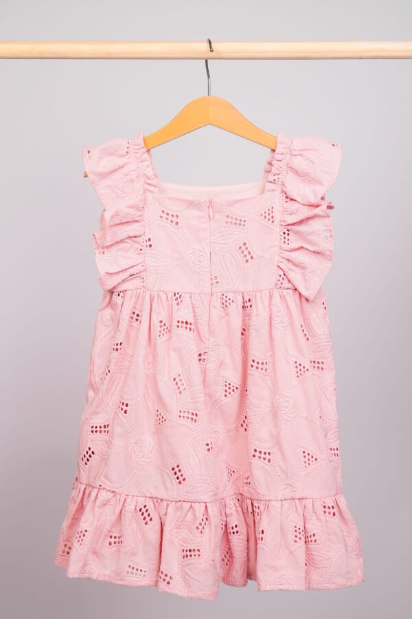 Robe broderie anglaise pour fille – Image 2