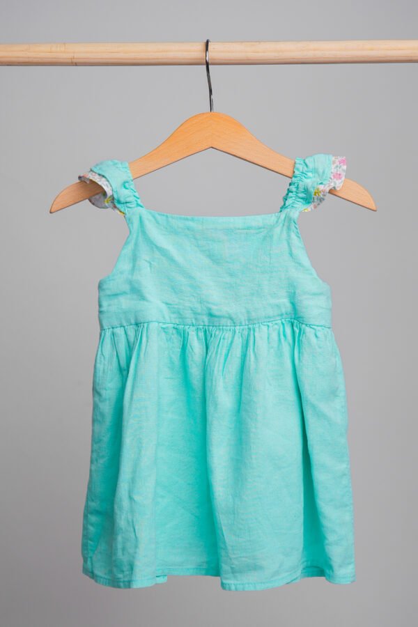 Robe à manches à double volants – Image 2