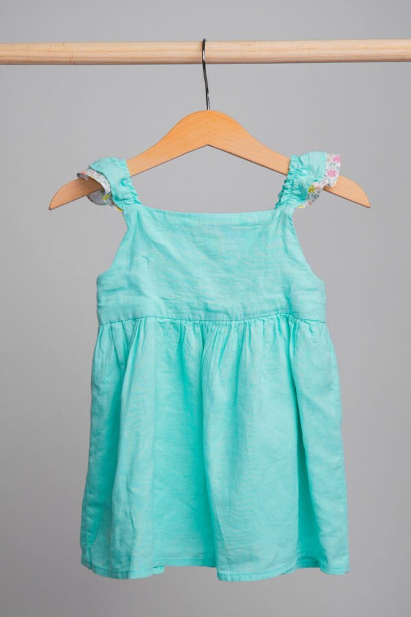 Robe à manches à double volants – Image 2