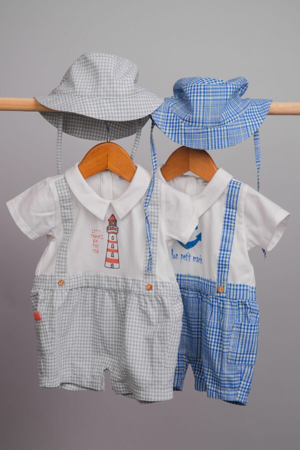 Ensemble bébé garçon Mon Bebe Marin bleu & blanc – Image 5