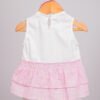 Barboteuse bébé fille Summer is Here  blanc & rose à carreaux – Image 4