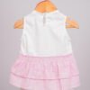 Barboteuse bébé fille Summer is Here  blanc & rose à carreaux – Image 4
