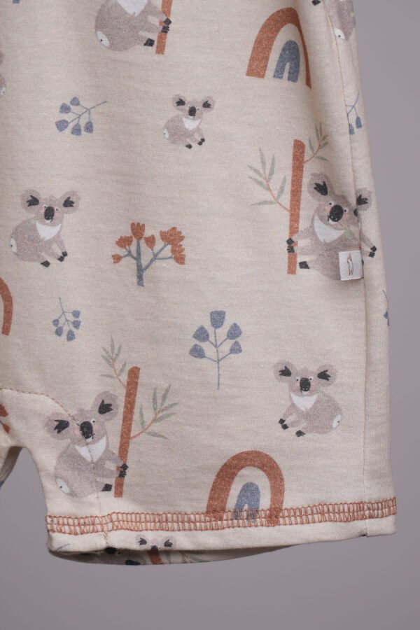 Pack de naissance 3 pièces  + Pochette – Motifs Koala, Rayures & Naturel – Image 4