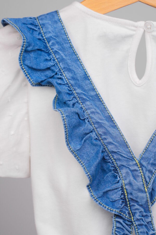 Jupe à bretelles en Tencel – Image 2