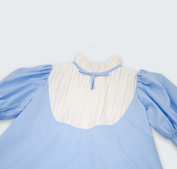 Robe blue ciel fille – Image 3