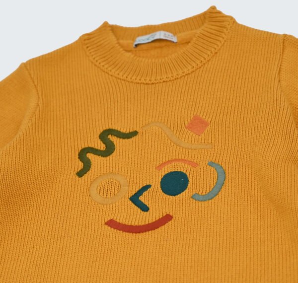 Pull en tricot graphique – Image 4