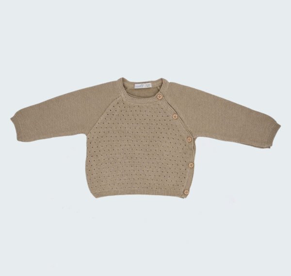 Brassiére en tricot cache coeur - foncé